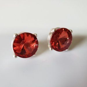 Plunder Ruby Red Earrings